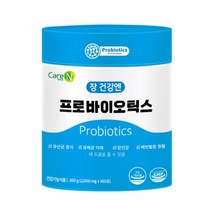케어엔 장 건강엔 프로바이오틱스 유산균 락토바실러스플랜타룸 가세리 유산균 불가리쿠스 2 000mg 100포, 1개, 1개