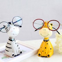 동물 캐릭터 안경 걸이 선글라스 받침대 집안 사무실 인테리어 홀더 거치대, 얼룩말