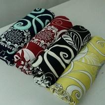 원단대장 프린트 폴리스판 스판 패턴 꽃무늬 장미넝쿨 의류용, 선택-1(레몬색)