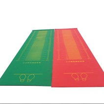 제자리 멀리뛰기 측정 매트 체대입시 체력장 학교, RedHuaju플라스틱시트앞으로구부리기