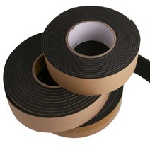 EVA 단면 스폰지테이프 흑색 폭 30MM 두께선택 공업용테이프 소음방지테이프, 두께10mm