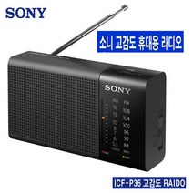 소니 휴대용 라디오 ICF-P36 AM FM라디오 등산 낚시, ICF-P36 (AM FM라디오)