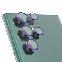 로랜텍 카메라 렌즈 풀커버 강화유리 휴대폰 보호필름 2p 세트, 1세트