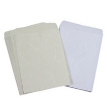 고급한지 서류봉투 대봉투 각대봉투 A4 50매 전통한지, 미색