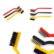 ★LUCKY♡ 미니와이어브러쉬 (3개) 청소솔 와이어솔 녹제거브러쉬