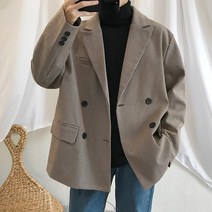 남성 고퀄 봄 가을 수입 하운드 체크 루즈핏 자켓 아우터 간절기 빅사이즈 남자 김정현 일타스캔들 코디 모범택시 꼭두의계절 이제훈 외투 점퍼 최치