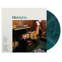 테일러 스위프트 Talyor swift - midnights CD LP 음원 음반, 12인치 그린 LP + 항공
