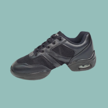 알롱제 A1 재즈 라인댄스화 방송댄스 줌바 에어쿠션 운동화 에어쿠션, 225, 블랙