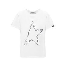 골든구스 [GOLDEN GOOSE] 12주년 그래피티 스타 티셔츠 GWP00745 P000452 10546