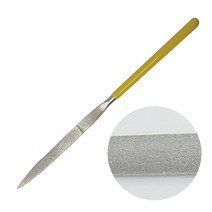 다이아몬드 야스리 반달형 180mm평줄 야슬이 쇠줄 0.5659ea