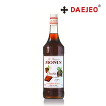 모닌 초콜릿시럽1000ml 카카오 핫초코 카페시럽, 1g, 1개, 1ml