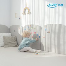 [알집매트] [알집] 라운드 벽매트 3p+플레이 와펜 택1, 상품선택:라운드벽매트 3p 그레이+플레이 와펜 탈것