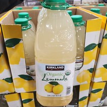 코스트코 커클랜드 시그니춰 유기농 레몬에이드 2.84L X 2, 2개