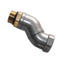 GHSHOP 로터리 조인트 빠른 커플 링 튜브 커넥터, 알루미늄 합금 3/4inch, 알루미늄 합금 0.75 인치, 1개