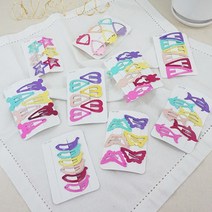 헤미쉬스타일 큐티 미니 똑딱핀 6p 세트