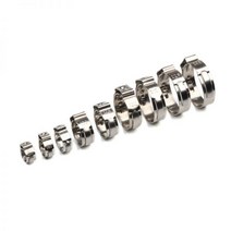 클램프 메타 테스터기 파이프 10pcs 스테인레스 스틸 304 단일 귀 호스 구색 키트 단일 5.3-31mm 다중 사양, 10.8-13.3mm