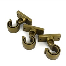 봉커튼 고정 브라켓 15개입 컬러랜덤