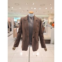 [꾸즈] (COA31J1) 헤링본 코트형 자켓