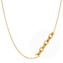 한국금다이아몬드 여자 순금 목걸이 체인 모줄 24K 3.75g
