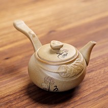 다은솜마켓 도자기 술 주전자 차우리기 1인 홈카페 도자기티팟 세라믹 주전자, H