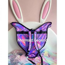 인어핀 소품 단일 인어 오리발 머메이드 프리다이빙 수영, 자주색
