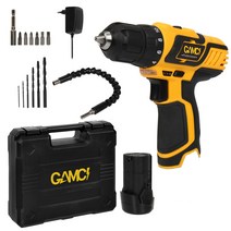 12V 충전 전동드릴 무선 드라이버 배터리 풀셋 GDR12