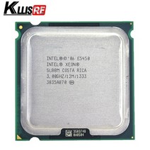 해외 인텔 제온 E5450 쿼드 코어 3.0GHz 12MB SLANQ SLBBM 프로세서 LGA 775 메인 보드에서 작동 어댑터