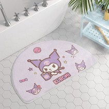 귀여운 산리오 마이멜로디 시나모롤 베드마츠마루 폼폼푸린 포차코 헬로 키티 러그 침실 침대 아이방 거실 신발장 주방 화장실 인테리어 포인트 특이한 이쁜 발판 둥근 사각형