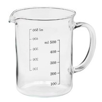 이케아 바르다겐 내열유리 심플한 계량컵 500ml 제과 투명계량컵, 상세페이지참조