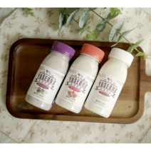 150ml 유산균 아기 플레인 요플레 그릭 수제 요거트 농후발효유 딸기 블루베리 유성목장