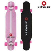 에어워크 AIRWALK_입문용_스케이트보드(롱보드) 46인치 42인치 31인치 27인치 비바 크루져보드 모음, dancing pink