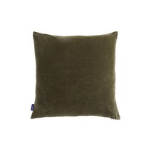 고급 THE CONRAN SHOP 더콘란샵 벨벳&린넨 액센트 필로우, 녹색