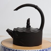 고급 죽문 무쇠주전자