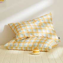 브릭체크 3COLOR 마이크로 베개커버(50X70)
