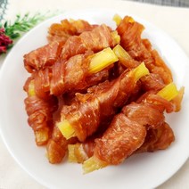 멍도락 소떡심치킨츄 70g 국내산 수제간식 강아지 소힘줄 오래먹는단단한껌 치아치석관리도움, 1팩