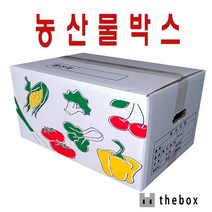 농산물박스5kg 10kg 20kg, 1set, 20kg (18장)