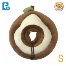 푸들 피부 상처보호 애견 넥카라 S 반려동물 댕댕이 긁음방지 보호대 애견넥튜브