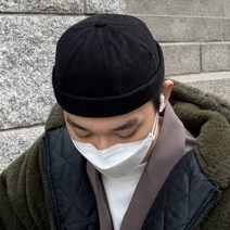 빅애플샵 남자 와치캡 비니 챙없는 모자 SI