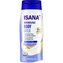 이사나 바디밀크 400ml ISANA reichhaltige Bodymilk, 1팩