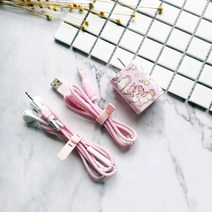 심플이어폰 VIVOZ3IU1Z1 청춘 판 케이블 보호케이스 실끈 충전기 스티커 시트지 감기다 줄감개 3444065720, 일반핏 패키지, 힙합 고양이