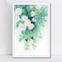 중국 꽃 모란 매화 국화 난초 diy 디지털 유화 손으로 채워진 컬러 유화 배경 벽 장식 그림, 3199 모란 1
