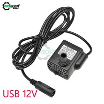 200L/H 조용한 DC 5V 12V 3W 유량 방수 브러시리스 펌프 미니 잠수정 워터 태양열 마이크로 USB, 02 DC 12V-1020