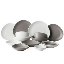 에라토 조약돌 2인 한식기세트 14P(컬러선택), 화이트, 화이트set