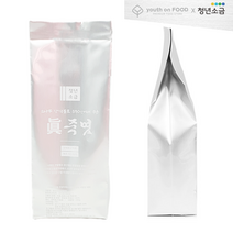 [청년소금]1회 구운 죽염 250g 양치용 미용 식용 가는미세입자 용융소금, 1개