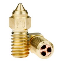 3D프린터 Ender 7 고속 CHT 노즐 스파이더 핫엔드 Ender7Ender5 S1 압출기 헤드용 고온 구리 노즐, 3PCS 0.4MM_Ender7 Nozzle