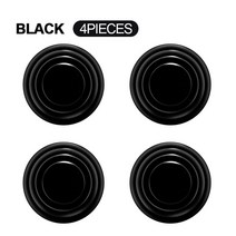 벤츠트럭부품4pcs 자동차 트렁크 도어 두꺼운 음소거 댐핑 쿠션 볼보 v50 fh 트럭, 검은색, for subaru