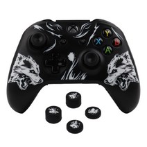 조이콘 패드 엑박 4세대 조이트론 8BitDo 엑스박스 닌텐도 XBOX 컨트롤러 레이저 조각 소프트 실리콘 커버, 01 For PS4, 13 for Xbox One S