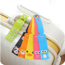 네임택 동물 캐리어 이름표 러기지택 가방