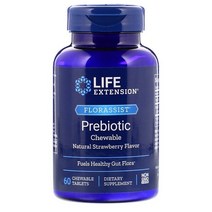 라이프익스텐션 FLORASSIST 프리바이오틱스 60정 Prebiotic, 1개, 기본