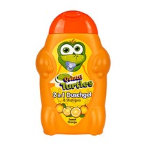 독일 레암 키즈 바디워시 샴푸 300ml 6종 택1 콜루티, 콜루티 터틀스 2in1 샴푸 300ml 스위트오렌지